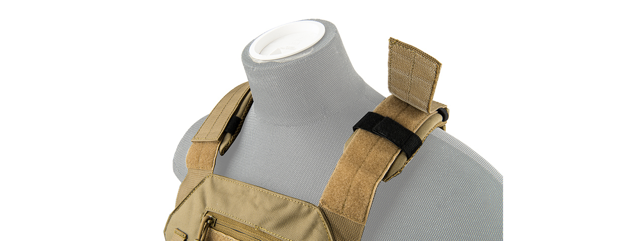 LANCER TACTICAL SPEEDSTER ADAPTIVE TACTICAL VEST (TAN) - Click Image to Close