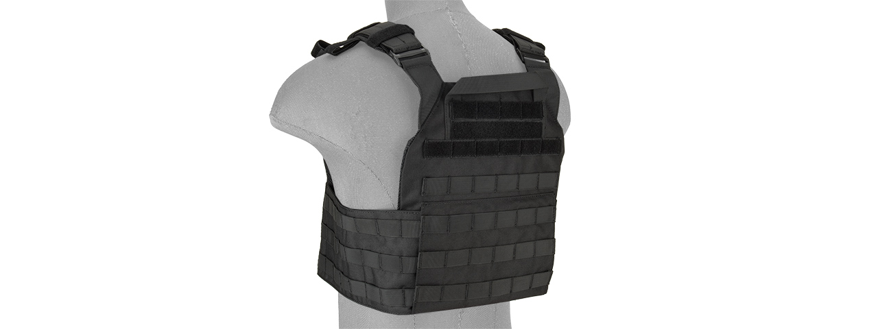 LANCER TACTICAL ASSAULT RECON TACTICAL VEST (BLACK) - Click Image to Close