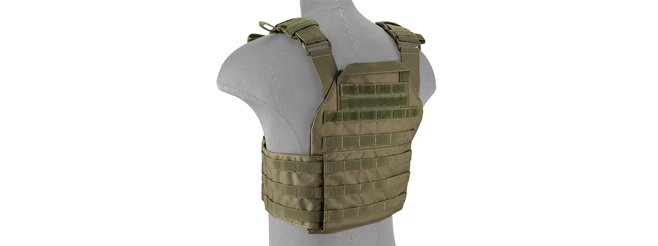 LANCER TACTICAL ASSAULT RECON PLATE CARRIER (OD GREEN) - Click Image to Close