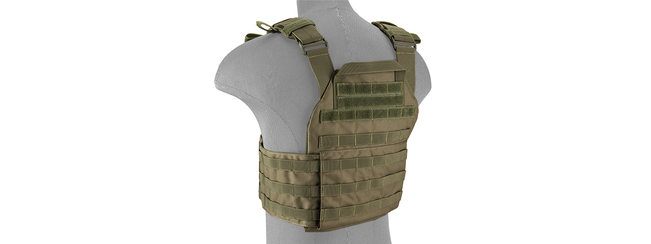 LANCER TACTICAL ASSAULT RECON PLATE CARRIER (OD GREEN)