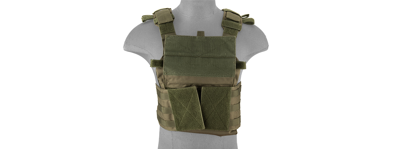 LANCER TACTICAL ASSAULT RECON PLATE CARRIER (OD GREEN)