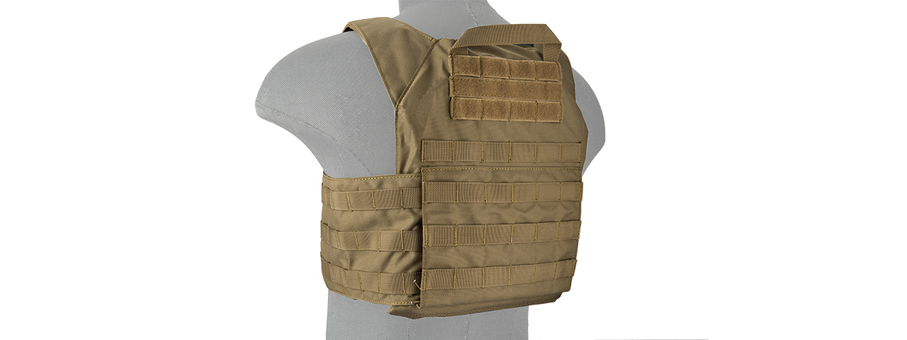 LANCER TACTICAL ADAPTIVE RECON TACTICAL VEST (TAN) - Click Image to Close