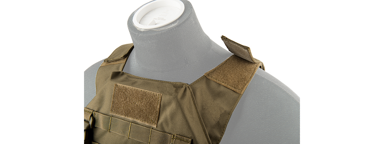 LANCER TACTICAL ADAPTIVE RECON TACTICAL VEST (TAN) - Click Image to Close