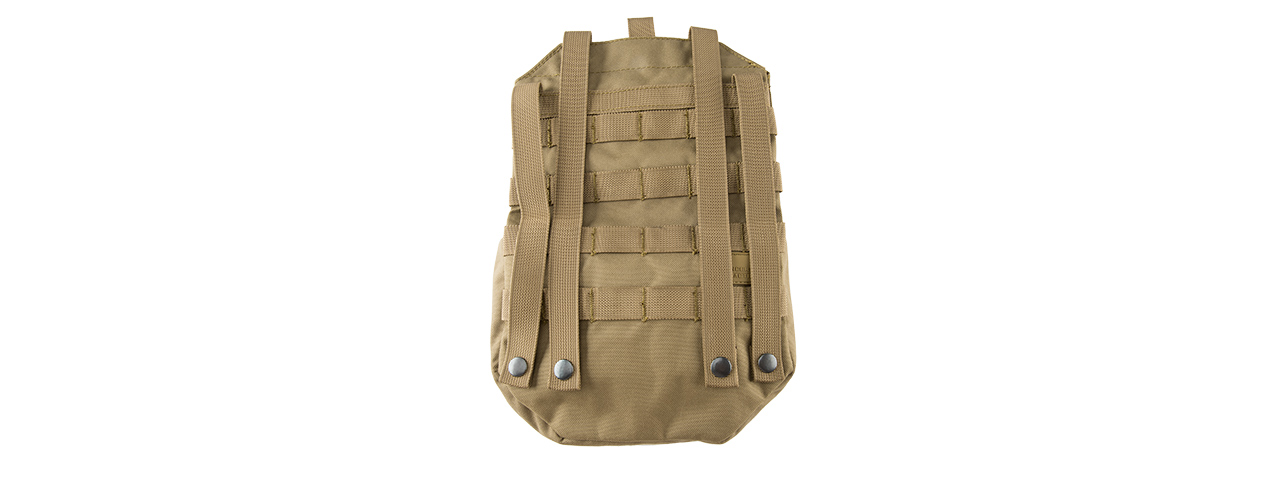 LANCER TACTICAL FOLDABLE MOLLE UTILITY PACK (TAN)