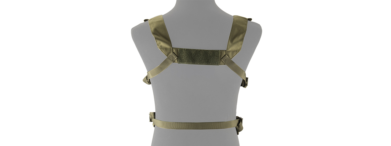 LANCER TACTICAL ADAPTIVE MULTI-PURPOSE SLIM CHEST RIG (OD GREEN)