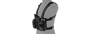 LANCER TACTICAL ADAPTIVE SNIPER CHEST RIG (BLACK)