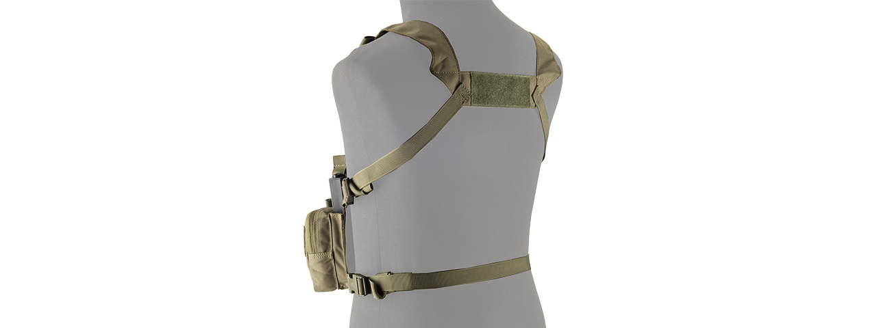 LANCER TACTICAL ADAPTIVE SNIPER CHEST RIG (OD GREEN) - Click Image to Close