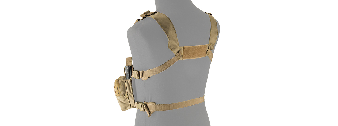 LANCER TACTICAL ADAPTIVE SNIPER CHEST RIG (TAN)