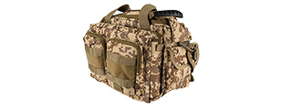 LANCER TACTICAL 1000D POLYESTER SMALL RANGE MOLLE BAG (DESERT DIGITAL)