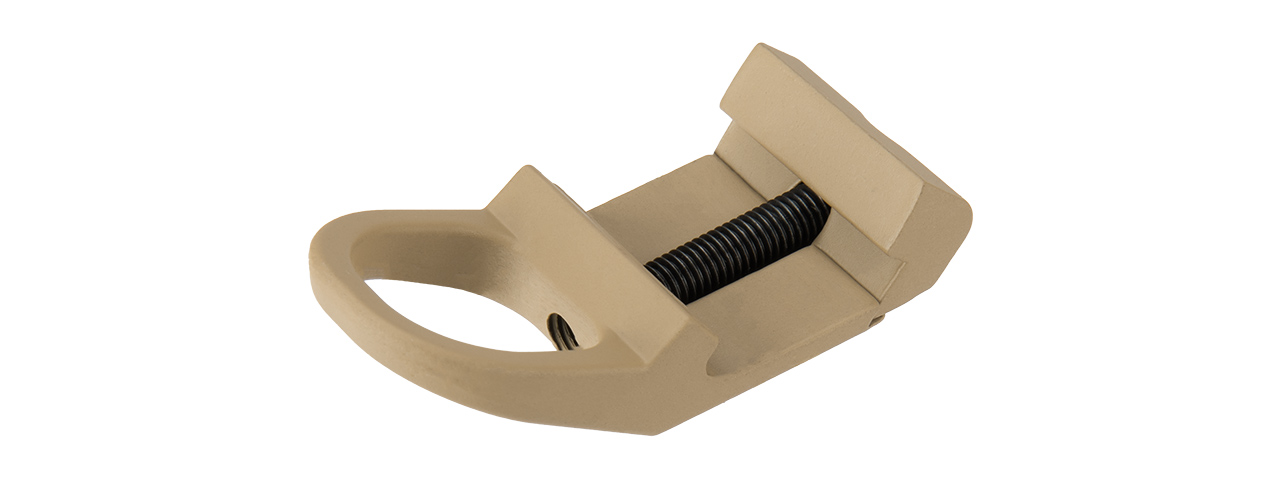 Lancer Tactical Rail Sling Attachtment (TAN) - Click Image to Close