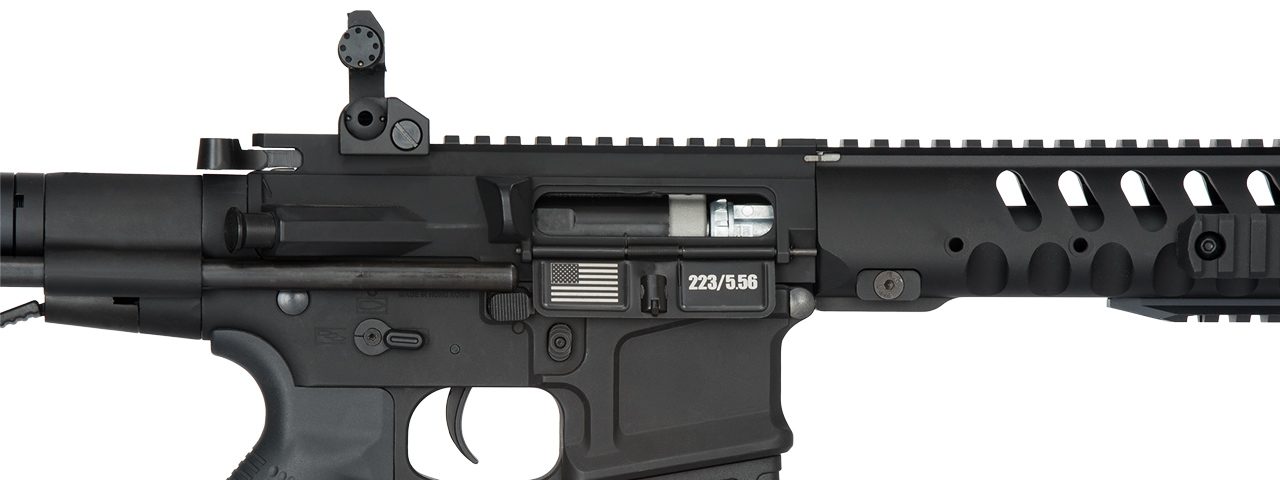 CLASSIC ARMY DE-10 ELITE NEMESIS M4 CARBINE AIRSOFT AEG (BLACK)