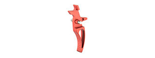 Lancer Tactical Skeletonized Curved AEG Trigger (RED)