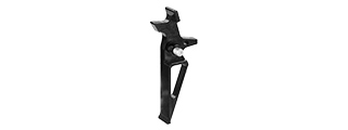 Lancer Tactical Flat Skeletonized AEG Trigger (BLACK)