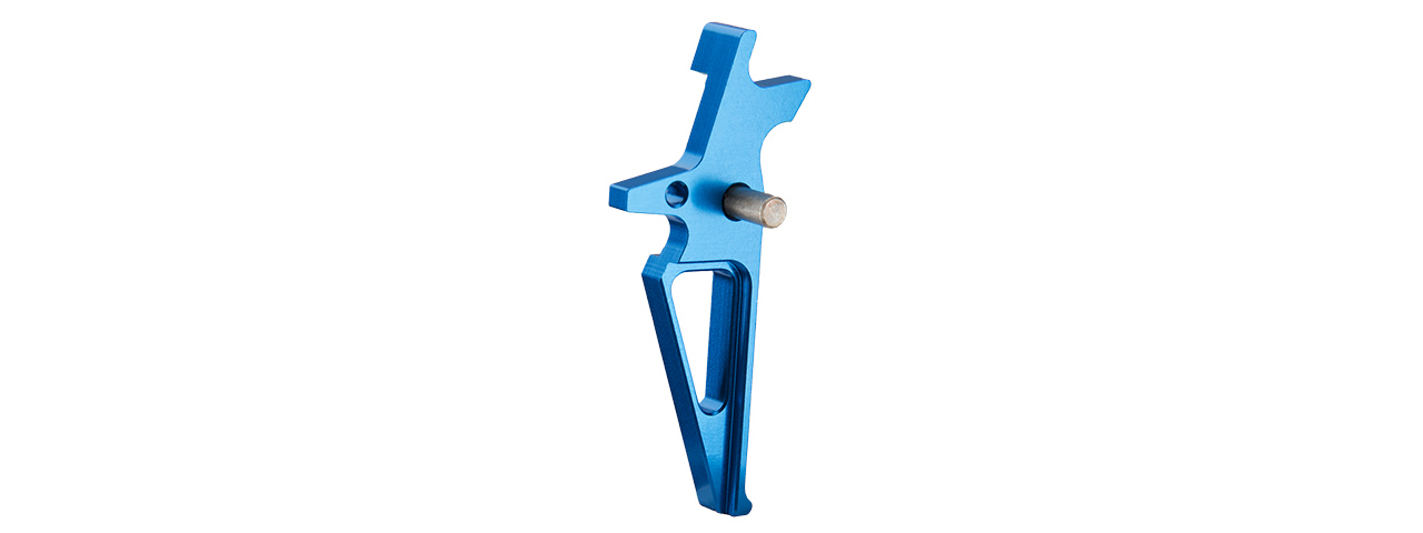 Lancer Tactical Flat Skeletonized AEG Trigger (BLUE)