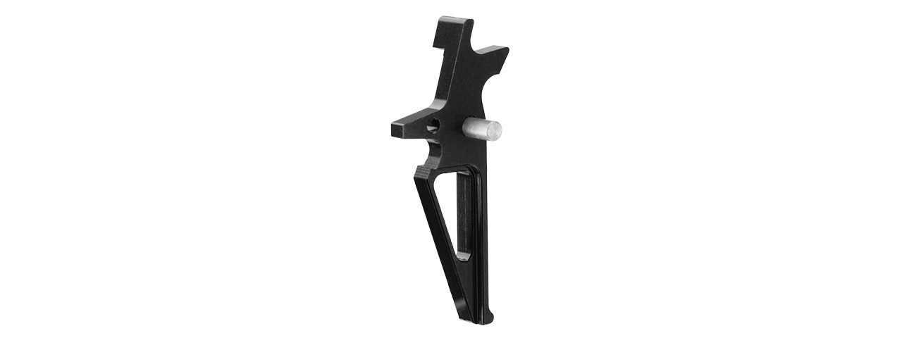 Lancer Tactical Flat Skeletonized AEG Trigger (BLACK)