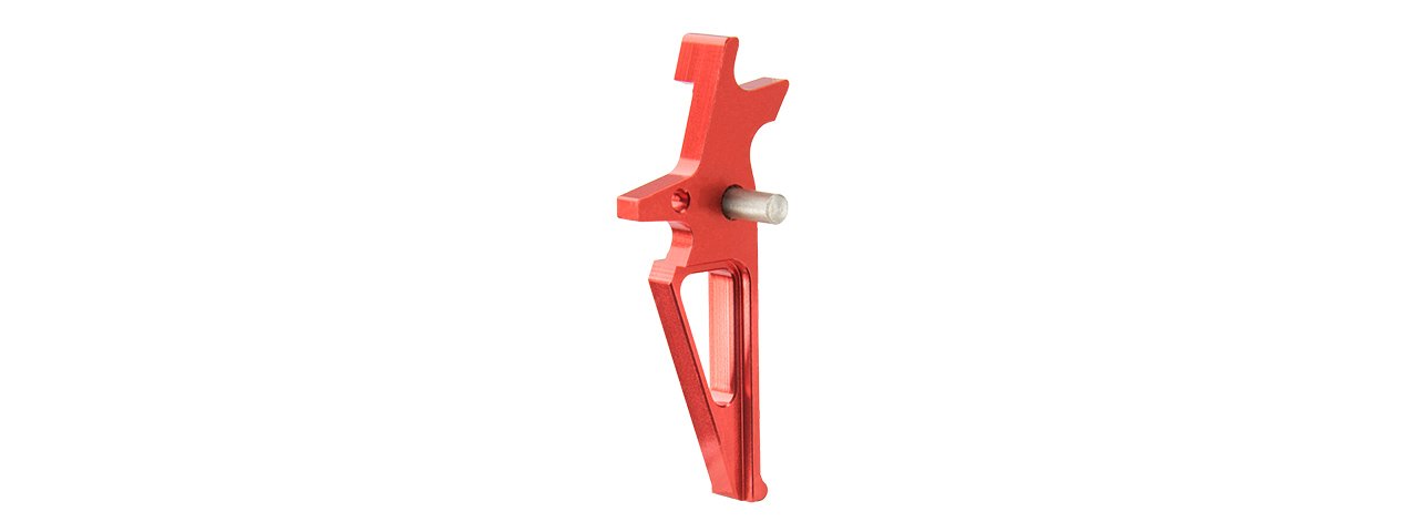 Lancer Tactical Flat Skeletonized AEG Trigger (RED)