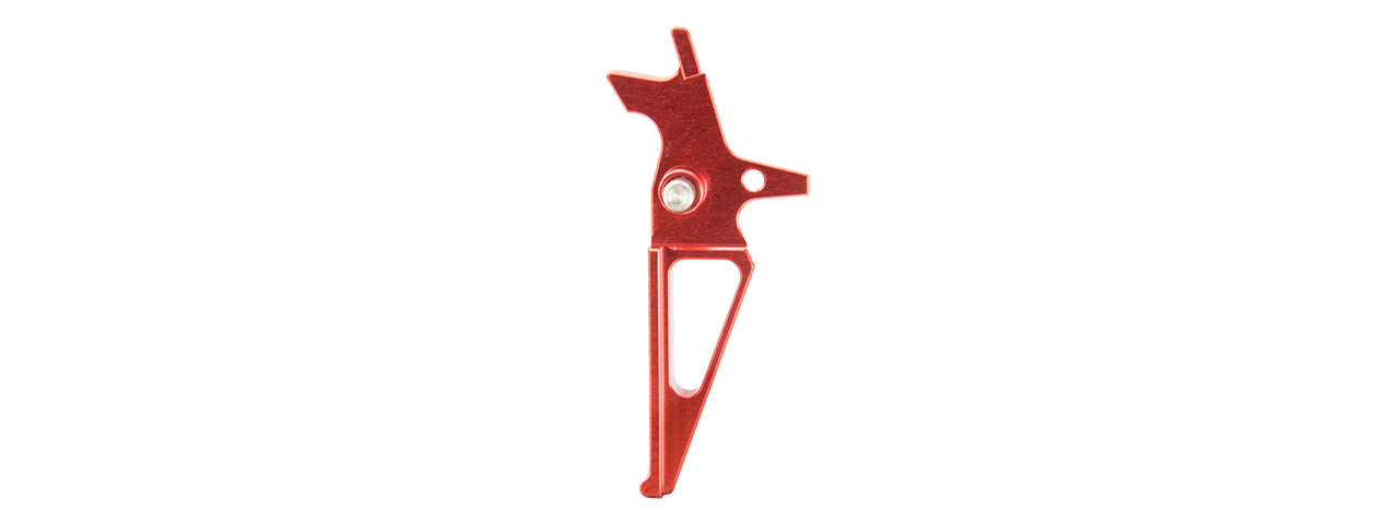 Lancer Tactical Flat Skeletonized AEG Trigger (RED)