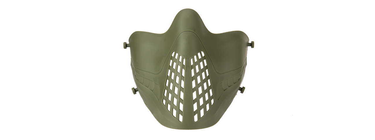 Lower Attack Face Protection (OD GREEN) - Click Image to Close