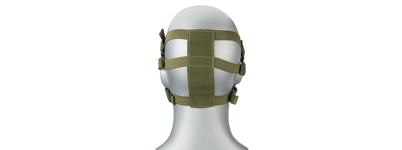 Lower Attack Face Protection (OD GREEN) - Click Image to Close