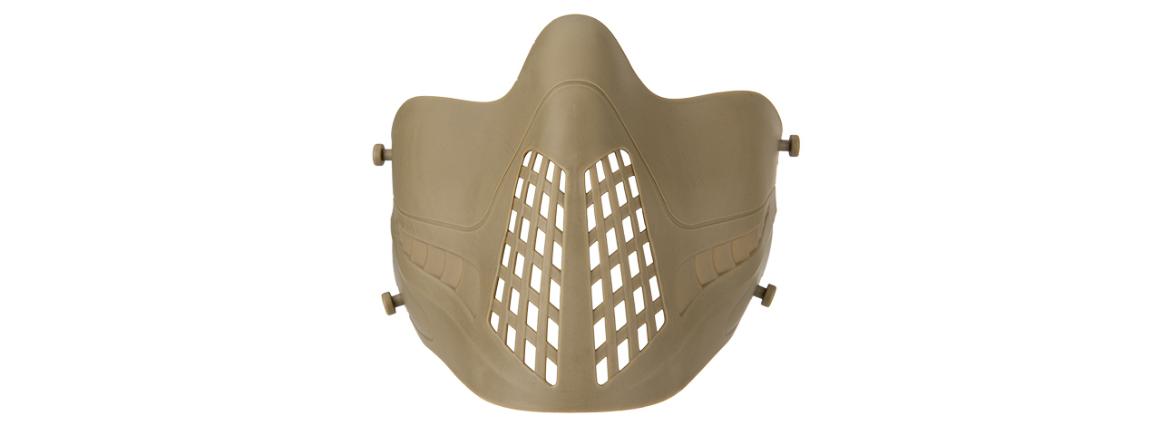 Lower Attack Face Protection (TAN) - Click Image to Close