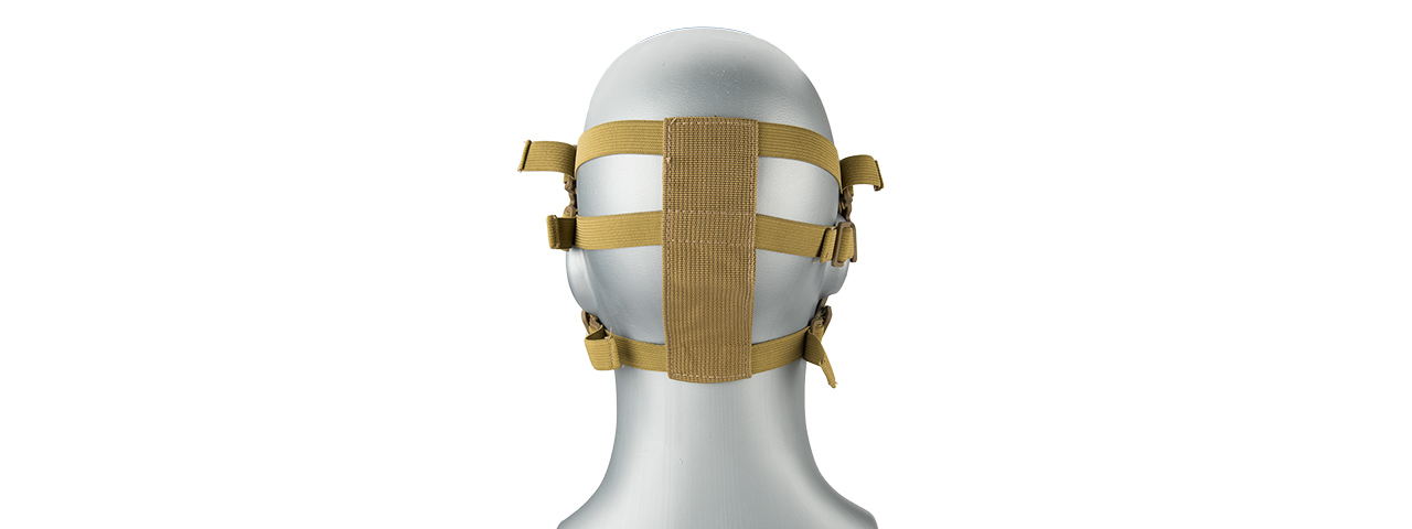 Lower Attack Face Protection (TAN) - Click Image to Close