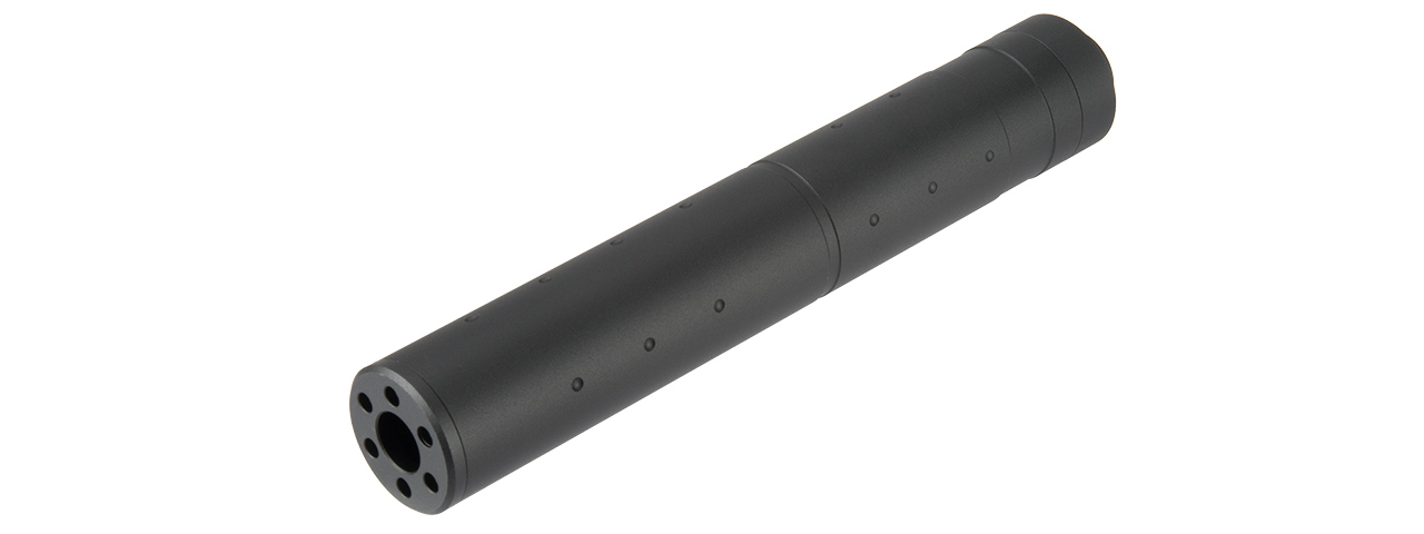 Lancer Tactical 195mm Aluminum Dot Mock Suppressor (Black)