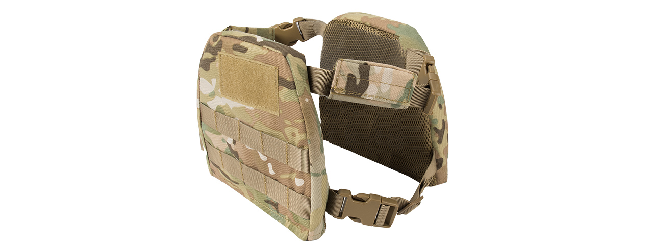 Lancer Tactical 1000D Nylon Children's Tactical Molle Vest w/ Battle Belt [XS] (Camo) - Click Image to Close