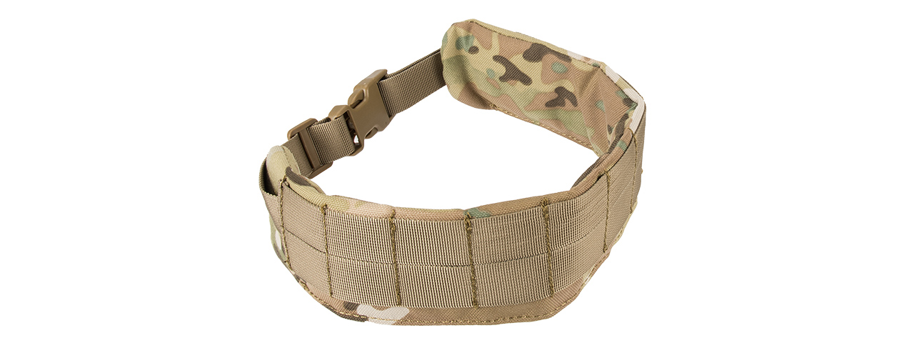 Lancer Tactical 1000D Nylon Children's Tactical Molle Vest w/ Battle Belt [XS] (Camo)