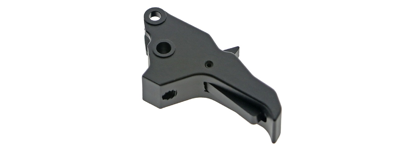 COWCOW ALUMINUM TACTICAL TRIGGER FOR TM M&P9 GBBP SERIES (BLACK) - Click Image to Close