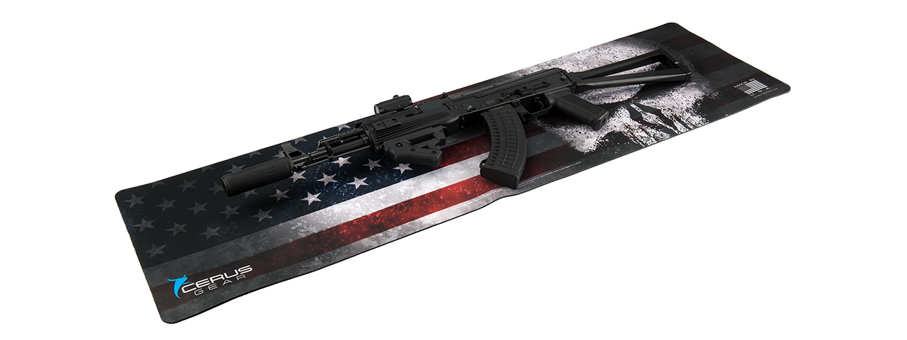 CERUS GEAR REAPER PATRIOT FLAG PROMAT MAGNUM XXL MAT (FULL COLOR) - Click Image to Close