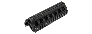 M014 Full Metal M4 RIS Drop-In Airsoft Handguard (BLACK)