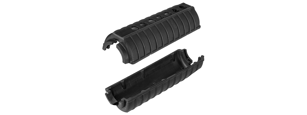 M016 Airsoft M4A1 Tactical Handguard for M4 / M16 AEG (BLACK) - Click Image to Close