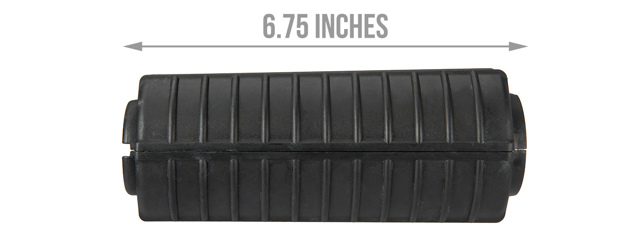 M016 Airsoft M4A1 Tactical Handguard for M4 / M16 AEG (BLACK) - Click Image to Close