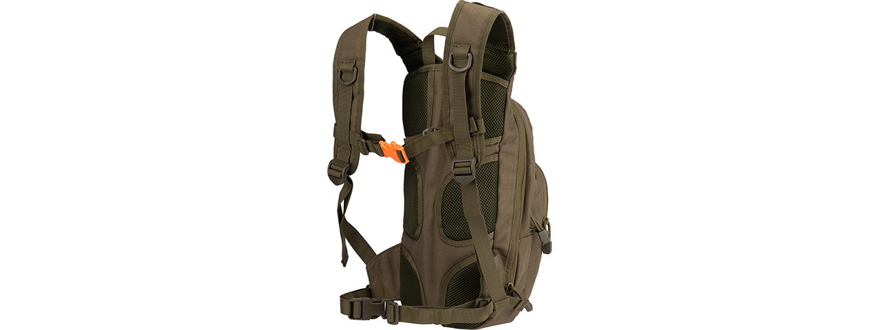 Alpha-7 MOLLE Hydration Pack w/ Bladder (OD GREEN) - Click Image to Close