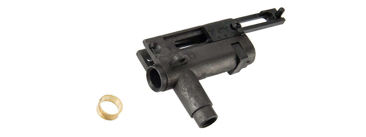 E&L Airsoft Version 3 Metal Hop Up Chamber (BLACK) - Click Image to Close