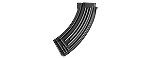 E&L 120RD AIRSOFT MID CAP MAGAZINE FOR AK-47 AEG RIFLE (BLACK)