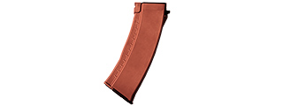 E&L 120RD AIRSOFT MID CAP MAGAZINE FOR AK-74 AEG RIFLE (ORANGE)