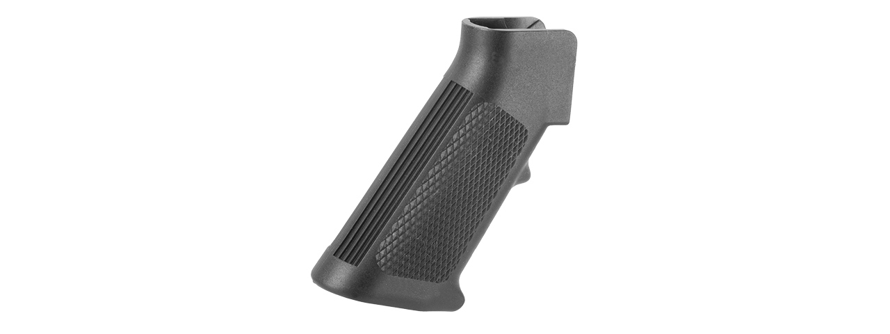 E&L AIRSOFT ERGONOMIC POLYMER M4 / M16 AIRSOFT AEG MOTOR GRIP (BLACK) - Click Image to Close