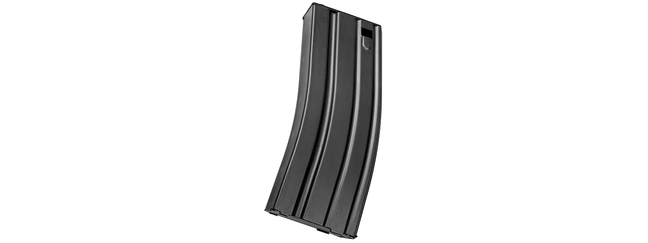 E&L 120RD AIRSOFT MID CAP MAGAZINE FOR M4 AEG RIFLE (BLACK) - Click Image to Close