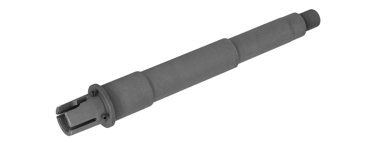 E&L STEEL CNC 7.5" INCH BULL OUTER BARREL FOR M4 AEGS ( BLACK)