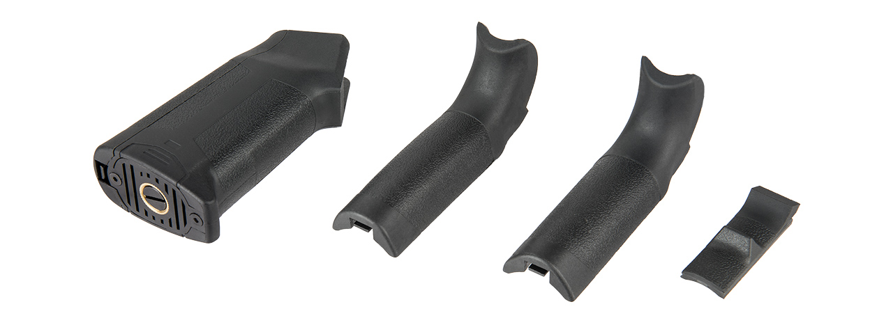 E&L MULTICOMBINATION MOTOR GRIP FOR M4 / M16 (BLACK) - Click Image to Close