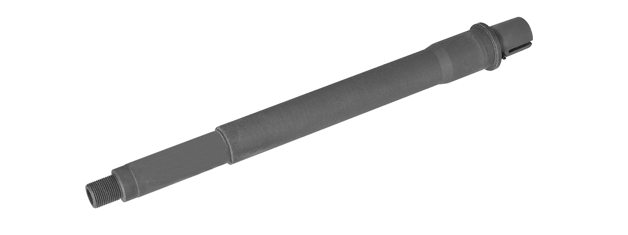 E&L STEEL CNC 10.3" INCH BULL OUTER BARREL FOR M4 AEGS ( BLACK) - Click Image to Close
