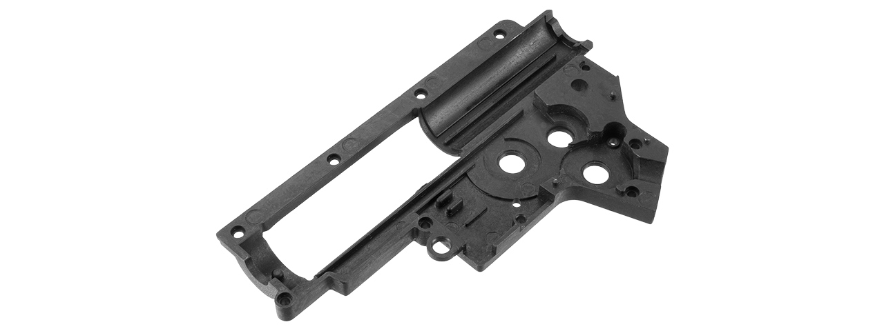 E&L AIRSOFT REINFORCED GEARBOX SHELL FOR M4 / M16 SERIES AIRSOFT AEG RIFLES (RIGHT / BLACK) - Click Image to Close