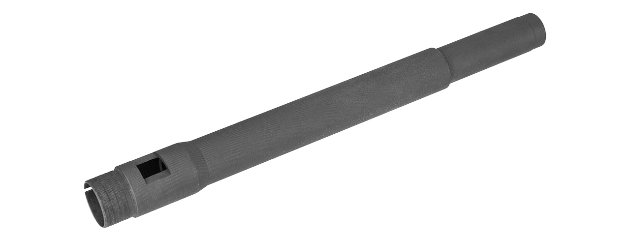E&L STEEL CNC 10.3" INCH BULL OUTER BARREL FOR M4 GBBRS ( BLACK)