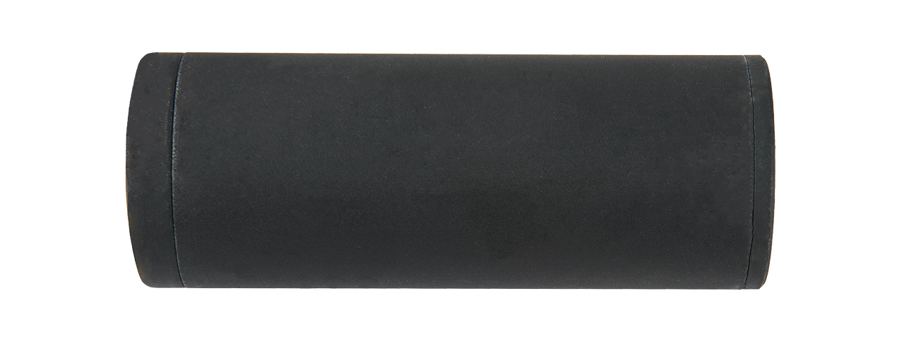 E&L 127MM ALUMINUM MOCK SUPPRESSOR [5 INCH] (BLACK) - Click Image to Close