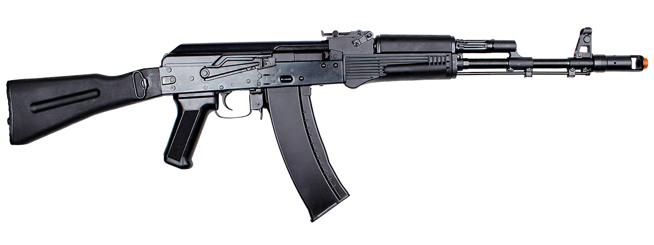 E&L AK74MN GEN. 2 AIRSOFT AEG - PLATINUM (BLACK) - Click Image to Close