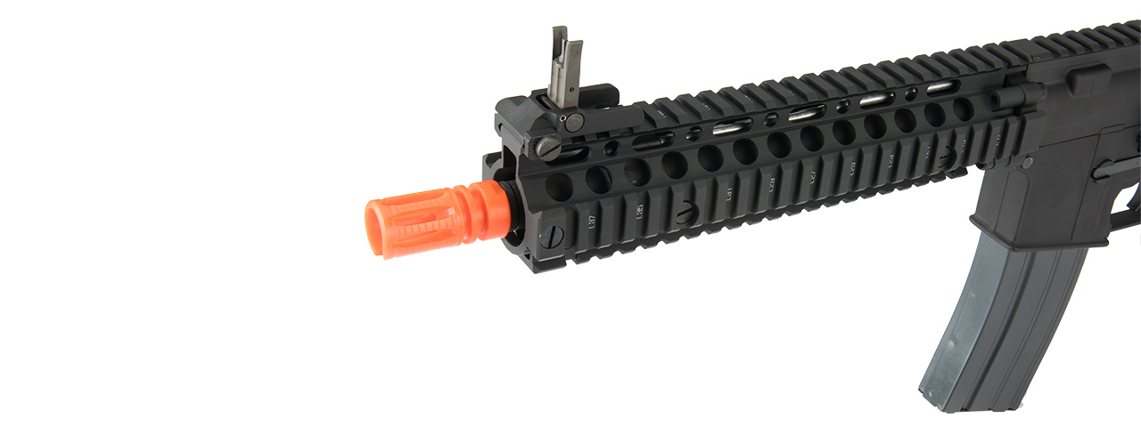 E&L FULL METAL MK18 CARBINE MOD I AIRSOFT AEG RIFLE - ELITE (BLACK) - Click Image to Close