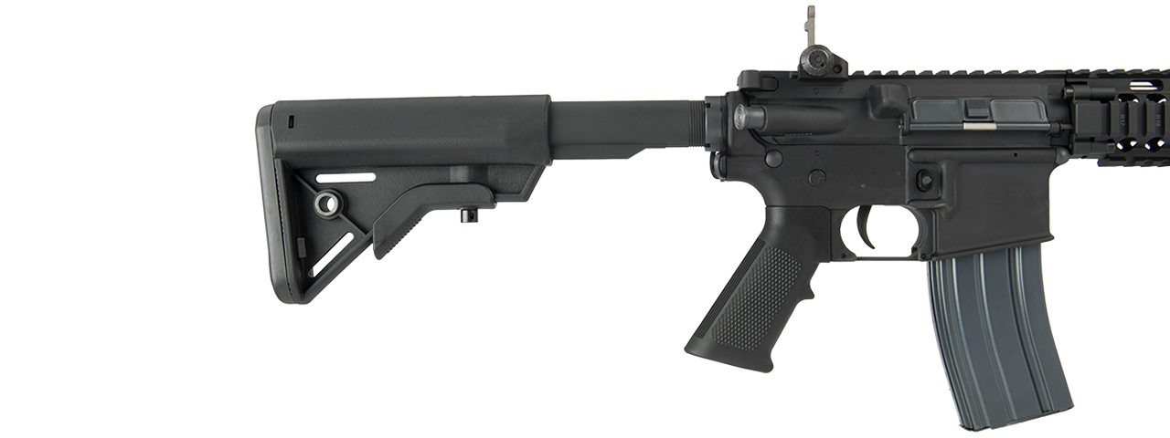 E&L FULL METAL M4 MK18 SOPMOD II AIRSOFT AEG RIFLE (BLACK)