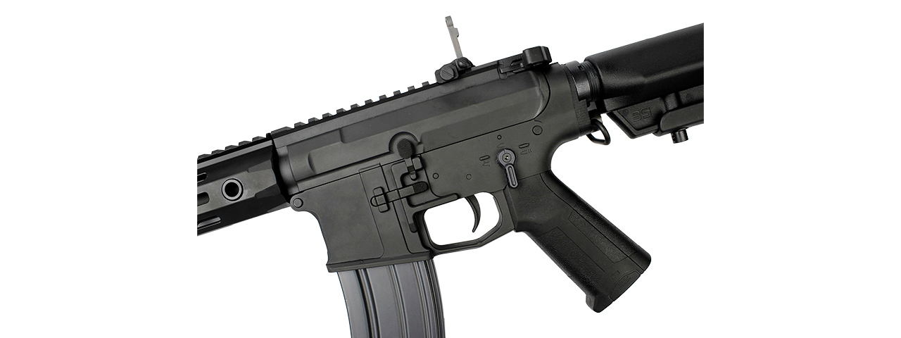 E&L AR MUR Custom Carbine AEG Rifle (BLACK)