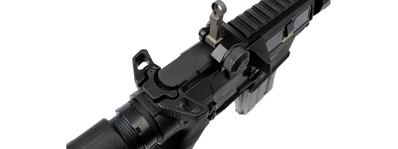 E&L AR MUR Custom Carbine AEG Rifle (BLACK) - Click Image to Close